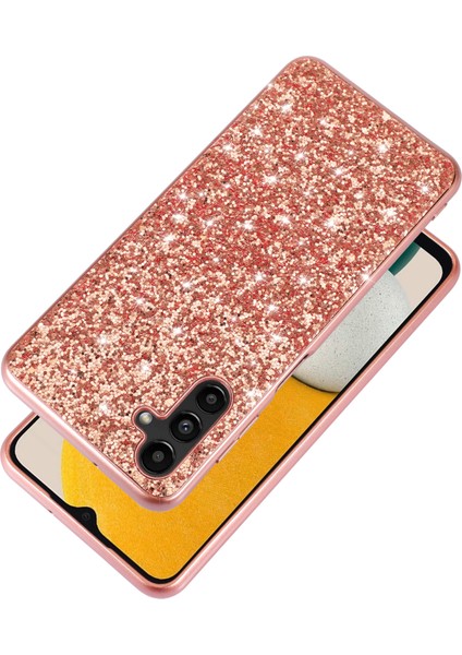 Samsung Galaxy A34 5g Glitter Telefon Kılıfı Tpu Çerçeve Sert Pc Geri Elektrumasyon Telefon Kapağı (Yurt Dışından) modelleri