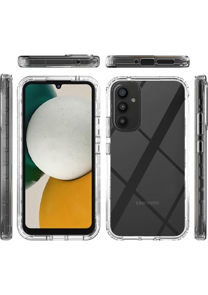 Samsung Galaxy A34 5g Pc Tpu Tpu Vaka Gradyan Pet Ekran Koruyucu ile Renk Cep Telefonu Kabuğu (Yurt Dışından)