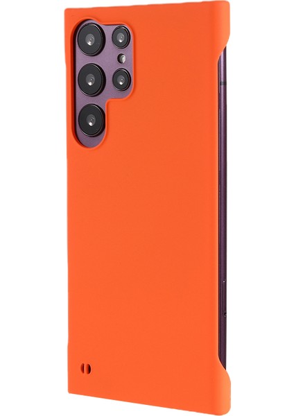 Samsung Galaxy S23 Ultra Çerçevesiz Sert Pc Telefon Kılıfı Cilt Doku Koruyucu Telefon Kapağı (Yurt Dışından)