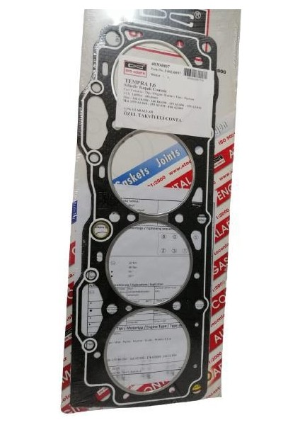 Silindir Kapak Conta Lpg Özel Tempra Slx