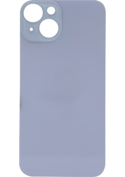 iPhone 14 Uyumlu Geniş Kamera Camlı Batarya Kapağı (Lila) NT-101920