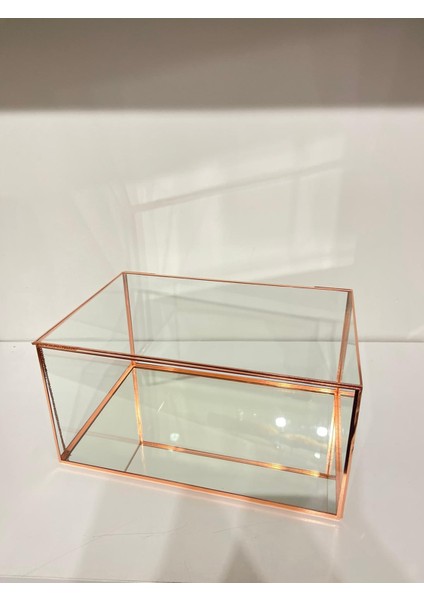 Online 30X20X15 cm Lık Ayna Tabanlı Cam Kutu