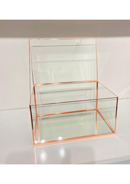 Online 30X20X15 cm Lık Ayna Tabanlı Cam Kutu fırsatları