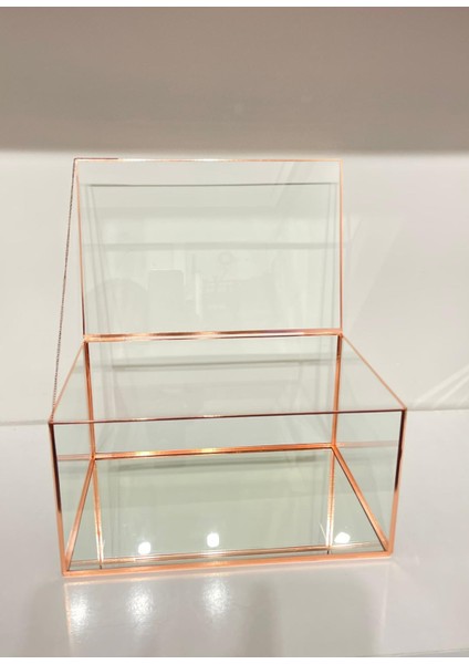 Online 30X20X15 cm Lık Ayna Tabanlı Cam Kutu indirimleri