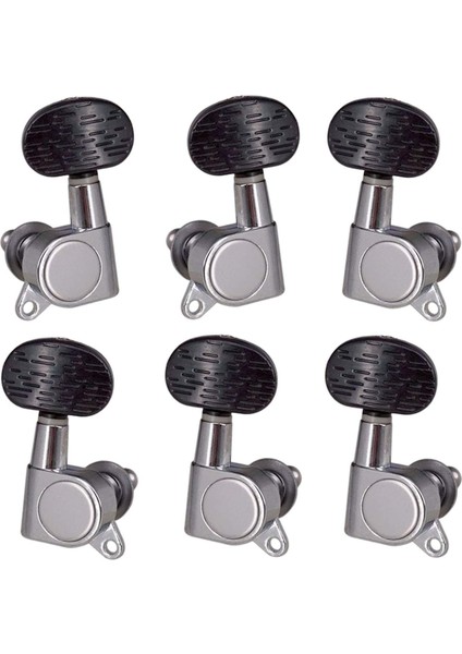 6x Pegs Ayar Tuşları Pegs Premium Onarım Aracı Değiştirme Parçaları, Akustik Gitar Aksesuarları Için Peg Düğmesi (Yurt Dışından)