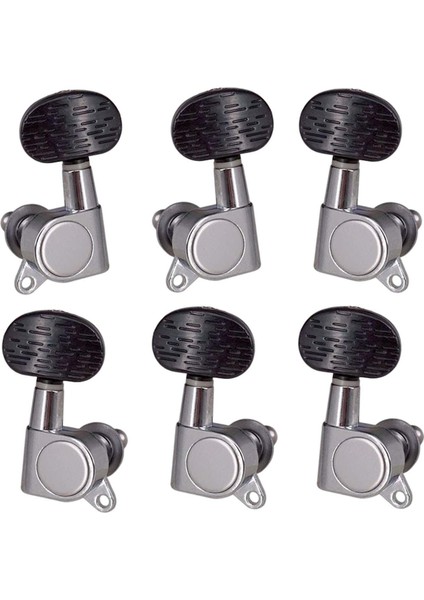 6x Pegs Ayar Tuşları Pegs Premium Onarım Aracı Değiştirme Parçaları, Akustik Gitar Aksesuarları Için Peg Düğmesi (Yurt Dışından) fırsatları