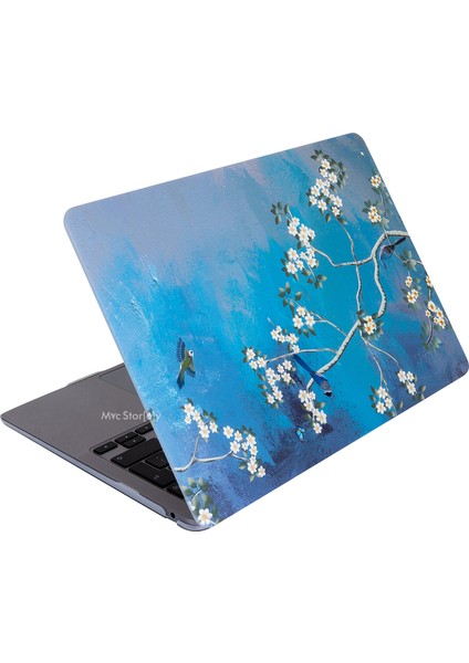 Macbook Air M1 Kılıf 13inç A1932 A2179 A2337 ile Uyumlu VanGogh01NL