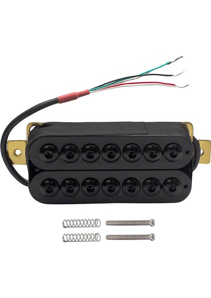 Elektro Gitar Pikap Çift Bobin 7 String Için Yüksek Çıkış Gitar Boyun Siyahının Yerini (Yurt Dışından)