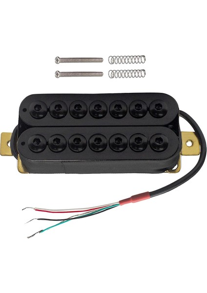 Elektro Gitar Pikap Çift Bobin 7 String Için Yüksek Çıkış Gitar Boyun Siyahının Yerini (Yurt Dışından)