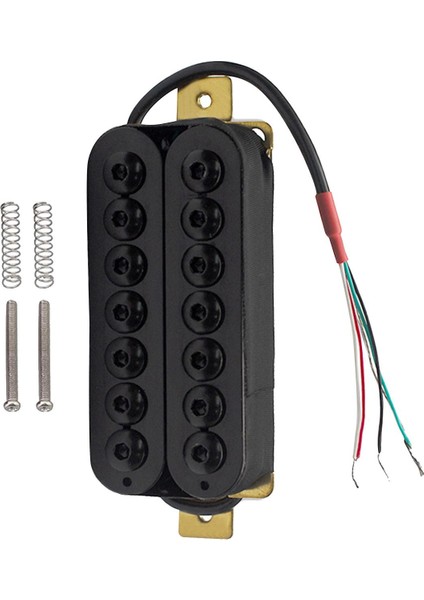 Elektro Gitar Pikap Çift Bobin 7 String Için Yüksek Çıkış Gitar Boyun Siyahının Yerini (Yurt Dışından)