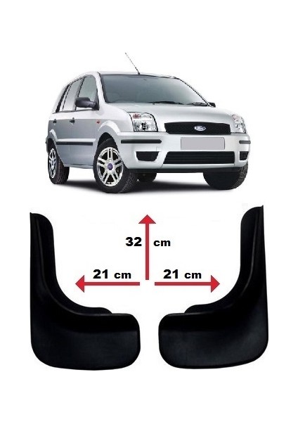 Günaks Ford Fusion 2'li Set Oto Paçalık Çamurluk Tozluk