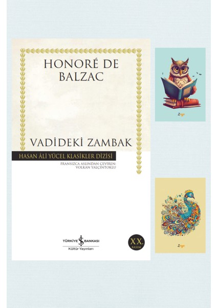 Vadideki Zambak : Hasan Ali Yücel Klasikleri - Honore De Balzac + Not Defterli Seti