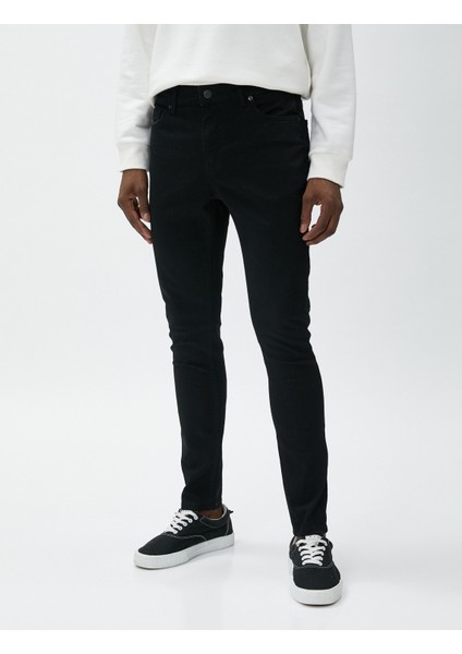 Super Skinny Fit Kot Pantolon - Justin Jean