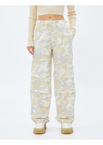 Paraşüt Pantolon Cep Detaylı Beli Lastikli Stoperli modelleri