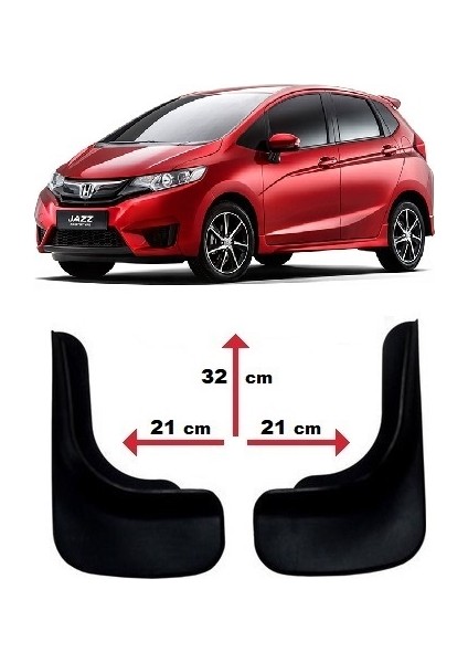 Günaks Honda Jazz 2'li Set Oto Paçalık Çamurluk Tozluk