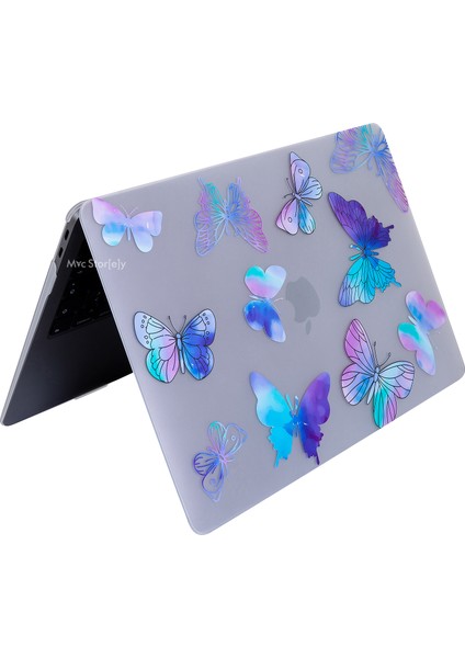 Macbook Pro Kılıf 13 inç M1-M2 A1706-08 A1989 A2159 A2251 A2289 A2338 ile Uyumlu Flower07NL modelleri