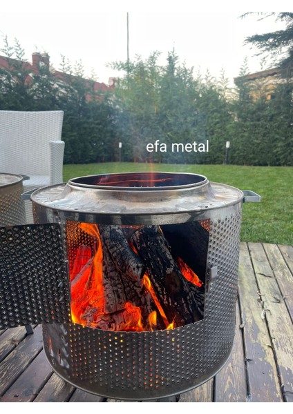 Önden Beslemeli Bahçe Şöminesi fiyatları