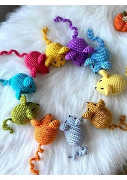 Büyük Çıngıraklı Örgü Kedi Oyuncağı fiyatları