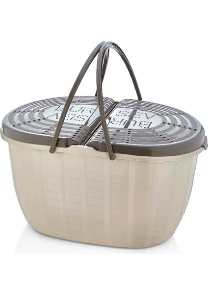 Real West Kapaklı Piknik Sepeti Plastik ( 25 Litre )