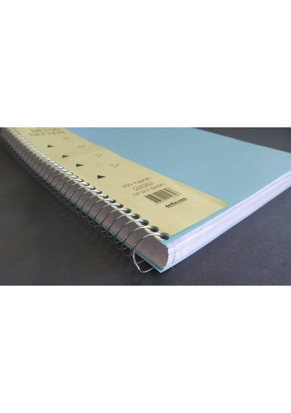 A4 Plastik Kapak 200 Yaprak Çizgili modelleri