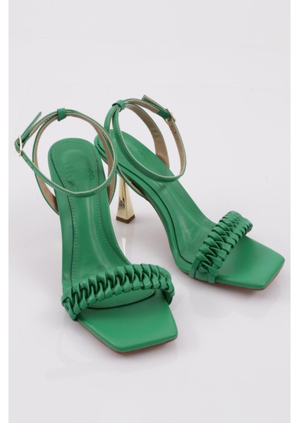 406 Kadın Bilekten Bağlama Topuklu Ayakkabı fiyatları