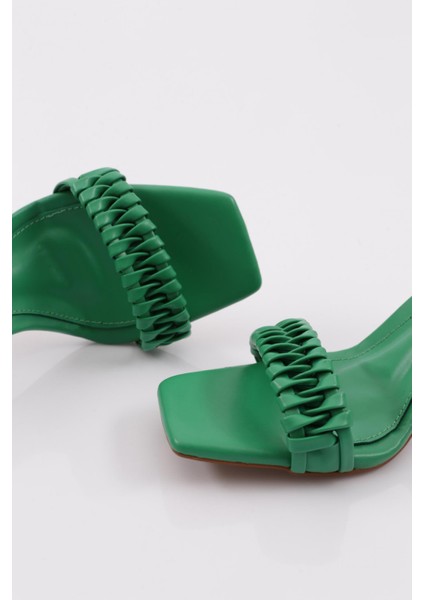 406 Kadın Bilekten Bağlama Topuklu Ayakkabı fırsatları