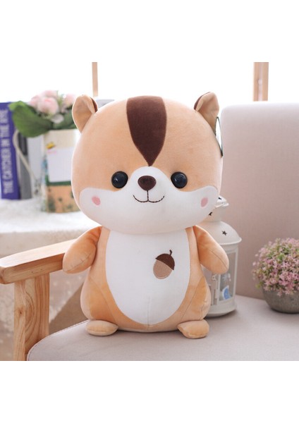 Sevimli Sincap Peluş Oyuncak Bebek Yumuşak Fare Küçük Hayvan Bebek Çocuk Hediye Kız Süper Sevimli (Yurt Dışından)