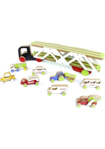 Ahşap Araçlar Taşıyan Tır