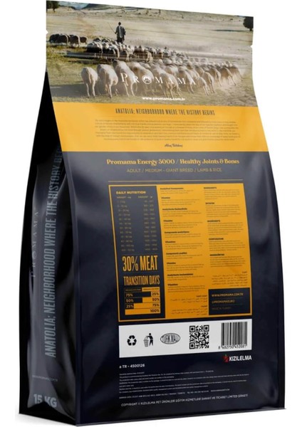Energy 5000 Yetişkin Köpek Maması modelleri