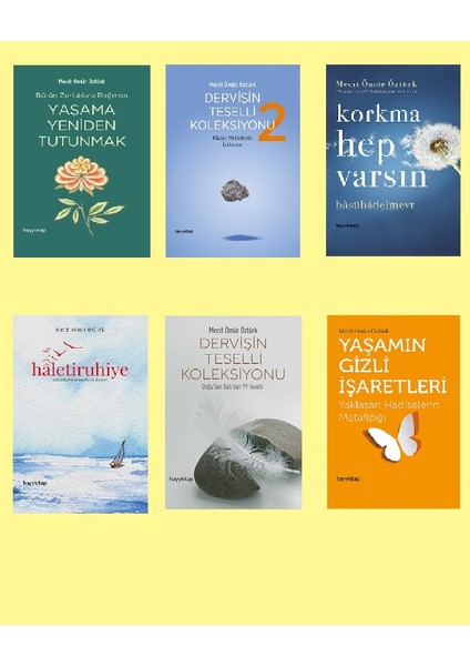 Mecit Ömür Öztürk 6'lı Set-derviş 1-2-Haletiruhiye-Korkma H. V.-Yaşama Yeniden T.-Yaşamın Giz.