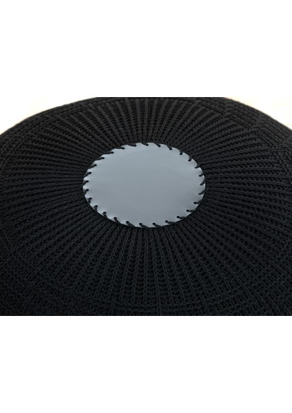 Knit Splay Örgü Puf 37X50 cm Siyah fiyatları