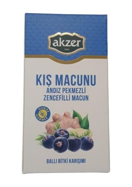 Kış Macunu Andız Pekmezli Zencefilli Ballı Karışım 300 gr
