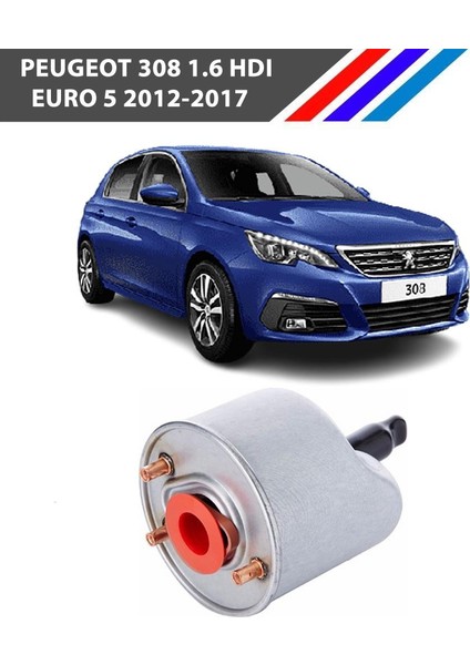Peugeot 308 1.6 Hdı Euro 5 Motor Mazot Filtresi 2012-2017 1906E6