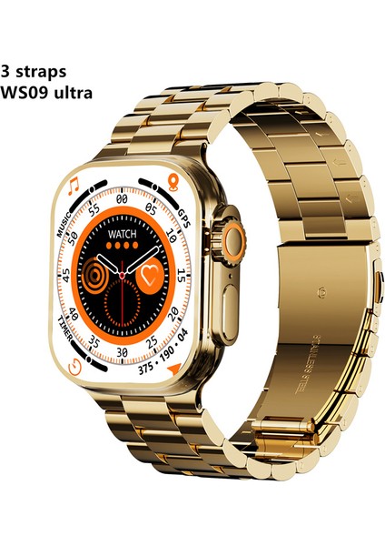 Watch 8 Ultra Adventure 2.02 Inç Siri Nfc Bluetooth Akıllı Saat