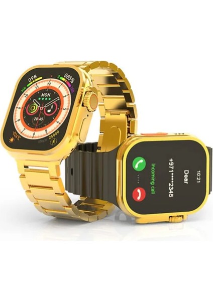 Watch 8 Ultra Adventure 2.02 Inç Siri Nfc Bluetooth Akıllı Saat