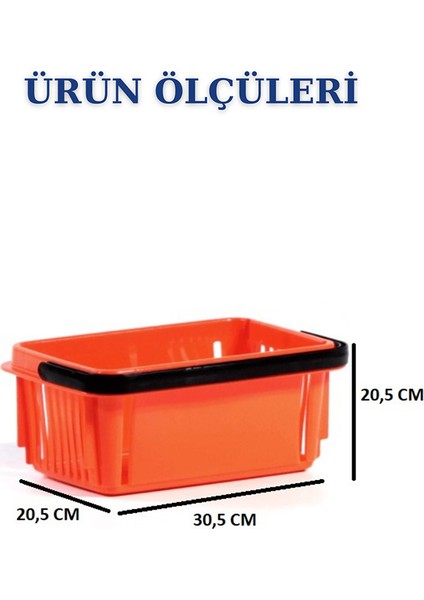 3 Adet 7 Litre Kozmetik Sepeti Bijuteri Sepeti Kırtasiye Sepeti Hırdavat Sepeti