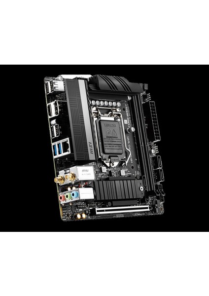 Msı H510I Pro Wıfı Ddr4 3200MHZ 1xhdmı 1xdp 1xm.2 USB 3.2 Matx 1200P