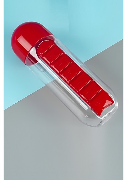 Vitamin Ilaç Saklama Su Şişesi 600 ml Sızdırmaz Kapak Bardak Suluk Düzenleyici Hap Kutulu Matara fiyatları