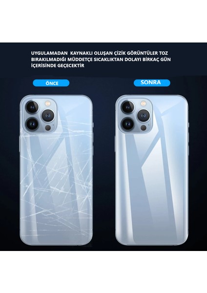 Apple iPhone Xs Kaplama Şeffaf Arka ve Yan Full Kaplama Voyo