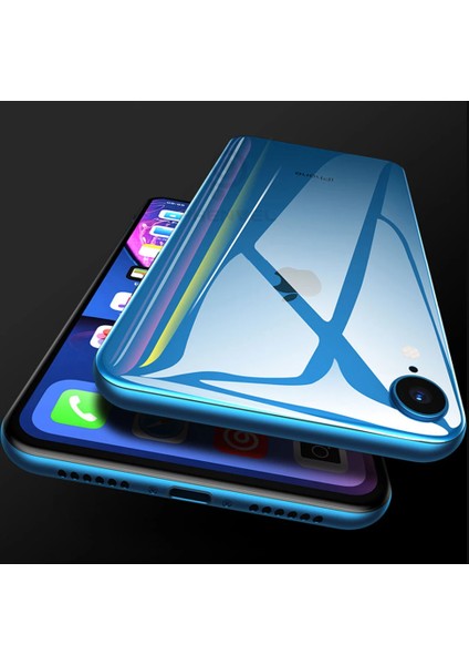 Apple iPhone Se 2022 Kaplama Şeffaf Arka ve Yan Full Kaplama Voyo