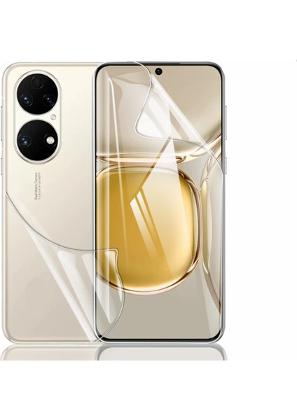 Huawei Honor 50 Full Kaplama Şeffaf Ön Arka Koruyucu Voyo