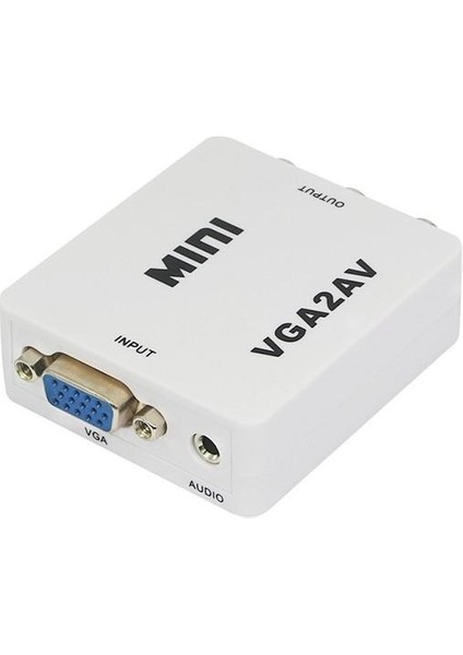 VGA Rca Çevirici VGA Av Çevirici