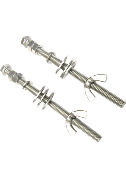 2pcs Dalış Kelebek Kanat Fındık Vidası SS316 Yüzme Için Paslanmaz Çelik (Yurt Dışından)