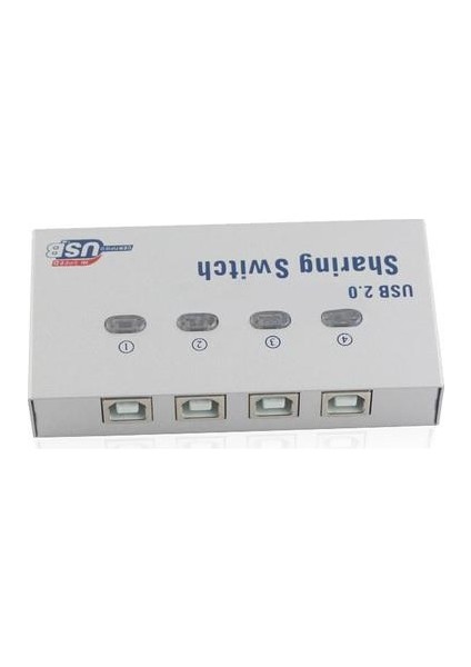 4 Port USB Switch 4 Port Sharing 4 Kasa 1 Yazıcı 1 Yazıcı 4 Bilgisayar