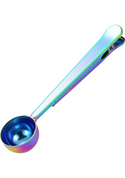 Paslanmaz Çelik Kahve Kaşık Klip Klip Klipsi Çok Fonksiyonlu Ölçüm Kaşıkları (Yurt Dışından)
