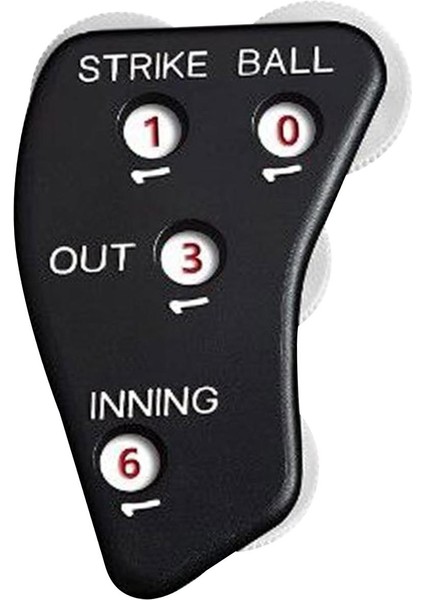 Beyzbol Hakemi, Hakem Göstergesi 4 Kadran Kadran 8CMX6CM Taşınabilir Beyzbol Hakem (Yurt Dışından) modelleri