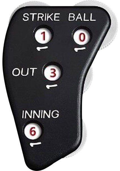 Beyzbol Hakemi, Hakem Göstergesi 4 Kadran Kadran 8CMX6CM Taşınabilir Beyzbol Hakem (Yurt Dışından) fırsatları