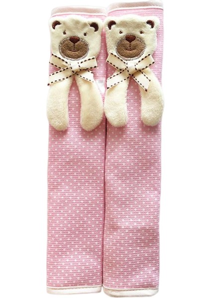 2pcs Buzdolabı Kapı Kolu Örtüler Dondurucu Buzdolabı Için Ayı Kapı Düğmesi Kapağı Pembe (Yurt Dışından)