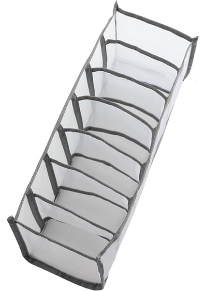Iç Çamaşırı Çekmecesi Organizatörü, Gri 7 Izgaraları Organize Etmek Için Katlanabilir Dolap Bölmeleri (Yurt Dışından) indirimleri
