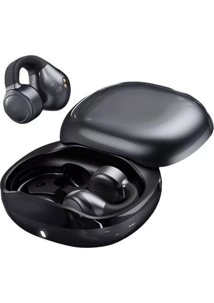 F920 Geri Çekilebilir Bluetooth 4.0 Kulaklık Kulaklık Kulak Tutumu Kablosuz Kulaklıklar Siyah (Yurt Dışından)